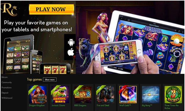 Rich Casino is open to players and they can claim 50 FREE spins.