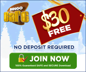 Bingo Cafe $30 FREE no deposit bonus