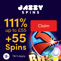 Jazzy Spins 55 FREE Spins