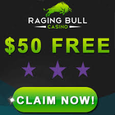 Raging Bull Casino offering $50 NDB