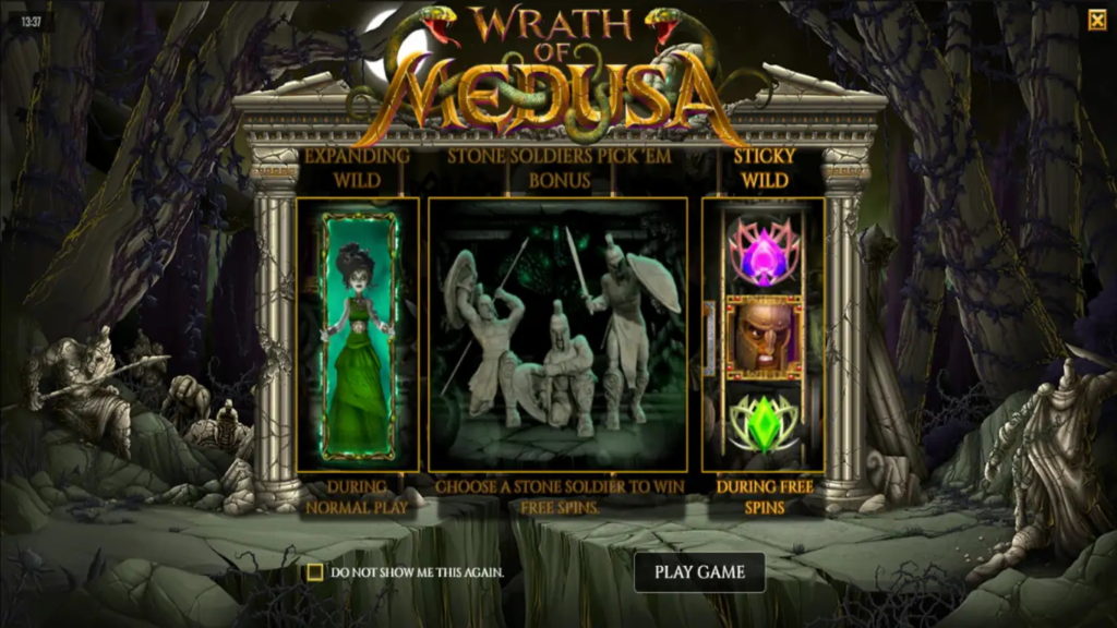 New Slot Wrath of Medusa Game