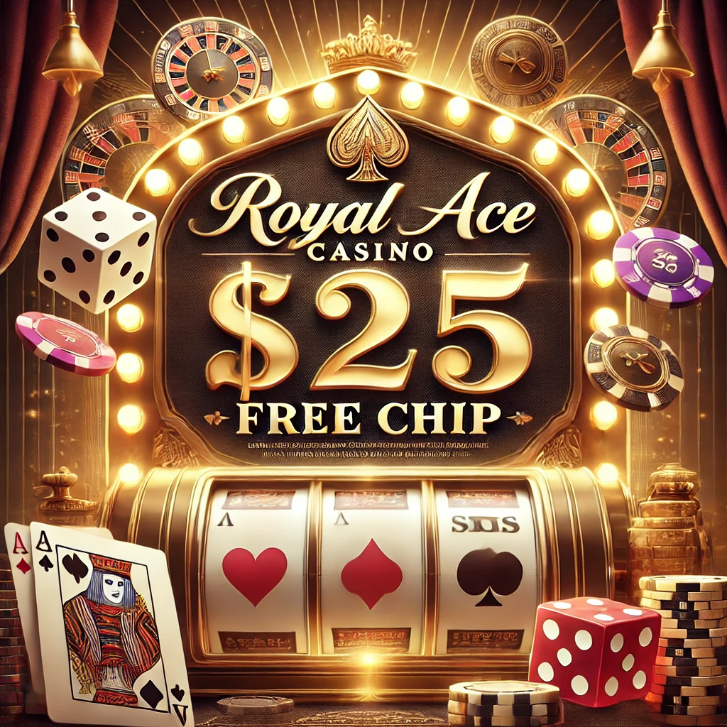 Royal Ace Casino: Grab Your $25 Free Chip – No Deposit Needed!