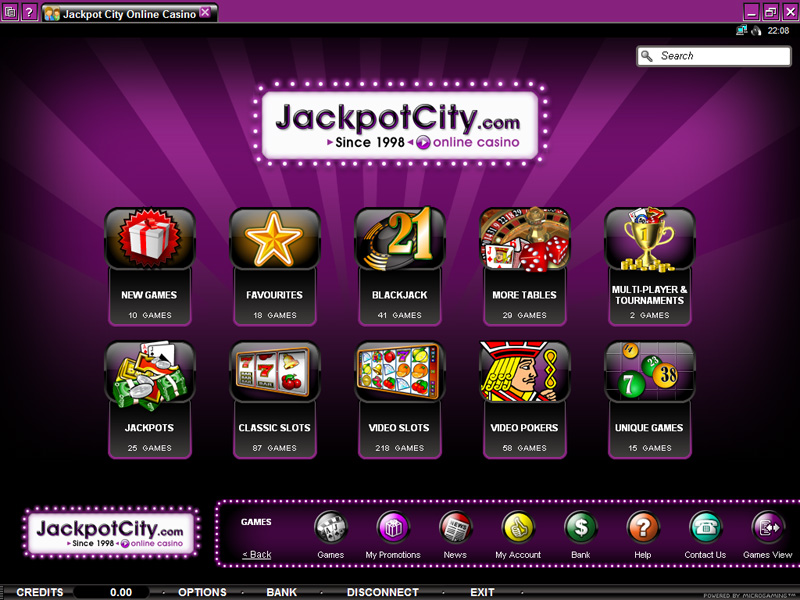 Jackpot City online real money casino since 1998