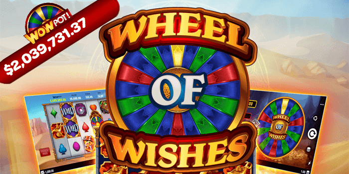 Jackpot City online casino has the wheel of wishes. Visit us to find out more.