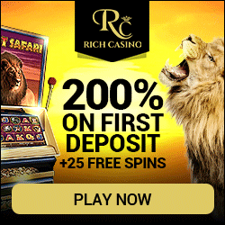 Rich Casino has 25 free no deposit spins for new players from Canada, Australian, USA, UK. Great part of our online casino reviews.