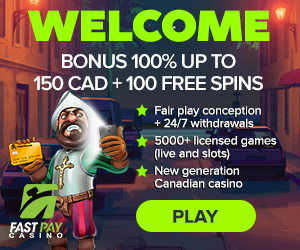 Fast Pay Casino pays players their winnings extremely fast 