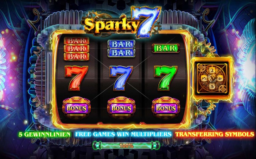 Sparky 7 slots new game