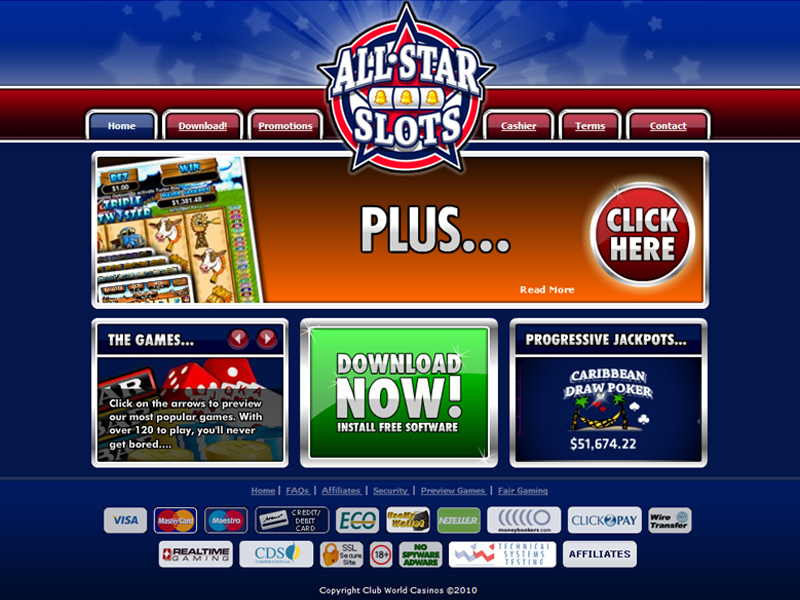 All Star Slots | Claim Now $4000 Ultimate Welcome Bonus