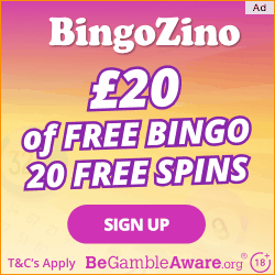 BingoZino is here! Open to Canadians and New Zealand too. 75 ball and 90 ball bingo