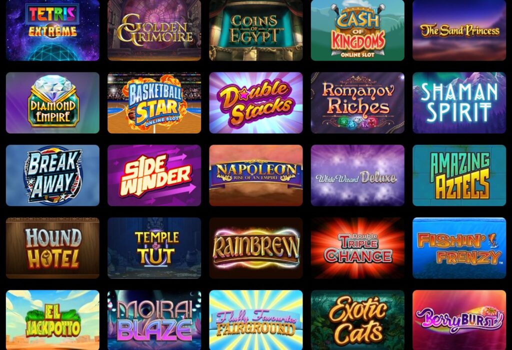 Conquer Casino features online casino games