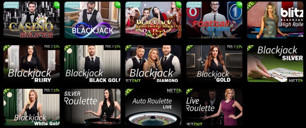 Conquer Casino Online live dealer games